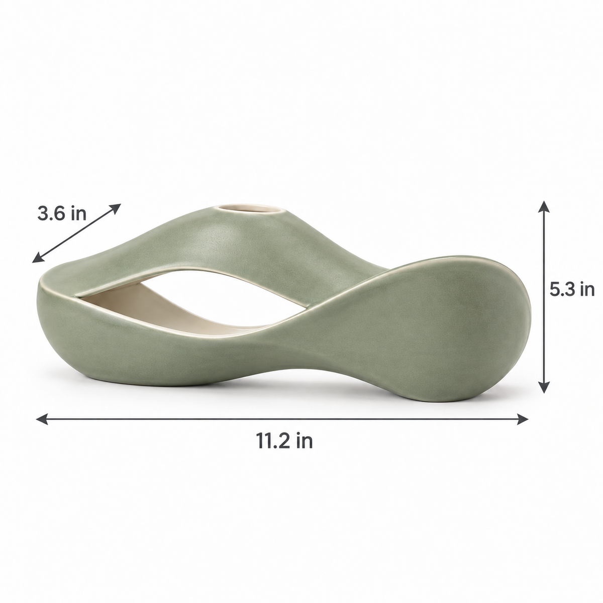 Folded Horizon Vase Object