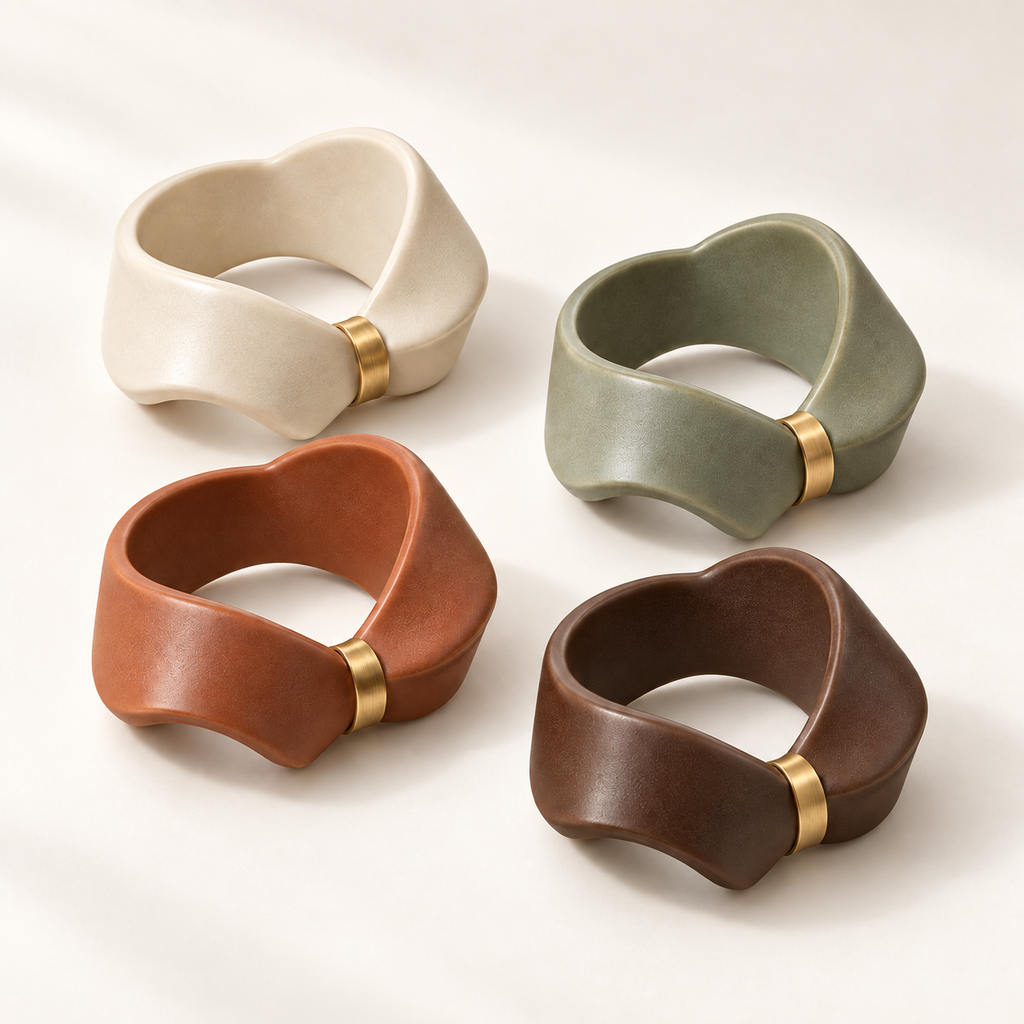 Ribbon Loop Napkin Rings