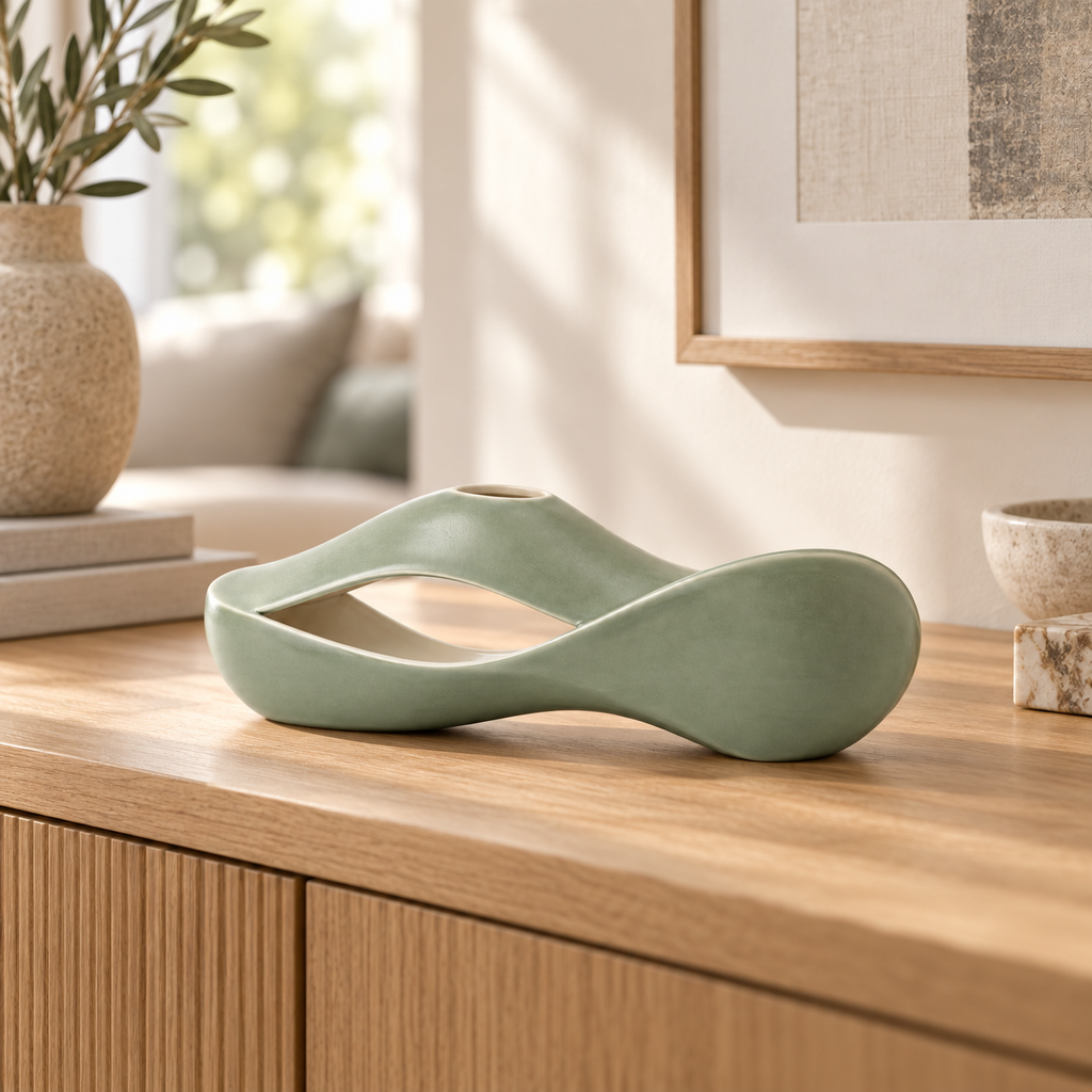 Folded Horizon Vase Object